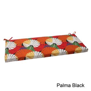 Pillow Perfect Palma Polyester Outdoor Bench Cushion Pillow Perfect Outdoor Cushions & Pillows