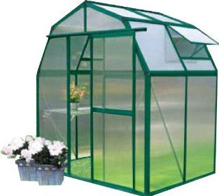 Grow N Up Hobby Greenhouse 4x6  Free Standing Greenhouses  Patio, Lawn & Garden