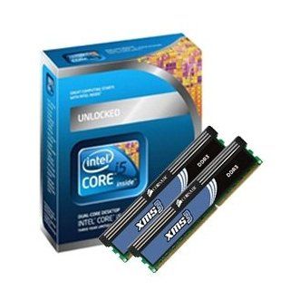 Intel Core i7 655K & Corsair PC12800 4GB DDR3 RAM Computers & Accessories