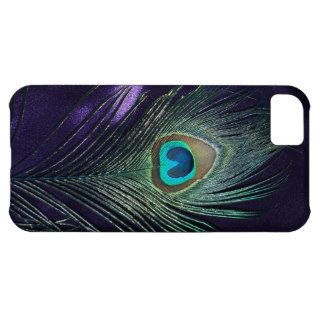 Awesome Purple Peacock Feather iPhone 5C Case