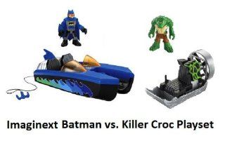 Imaginext Batman vs. Croc Playset Toys & Games
