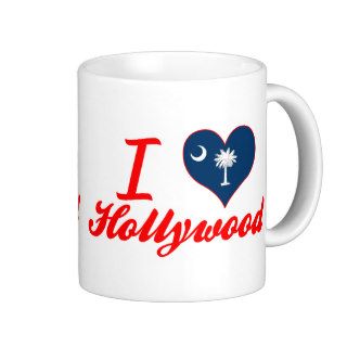 I Love Hollywood, South Carolina Coffee Mug