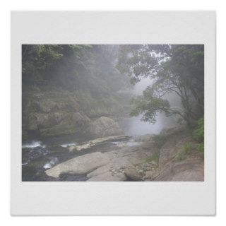 Tranquil Brook/Nature in Mist Print