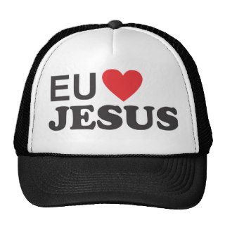 Cap   I love Jesus Trucker Hat