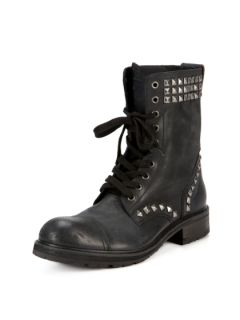 Studded Leather Boots by John Varvatos Star USA