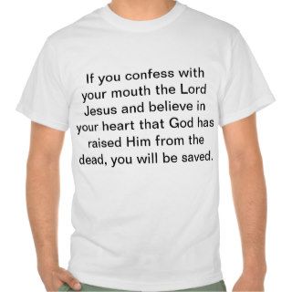 Christian witness t shirt
