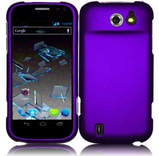For ZTE Flash N9500 Hard Cover Case Dark Purple Accessory Cell Phones & Accessories