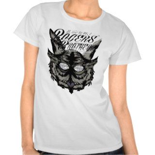 usa warriors owl by rogers brothers t shirts