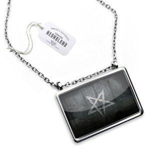 Necklace "Pentagram 666, satan"   Pendant with Chain   NEONBLOND NEONBLOND Necklace Jewelry