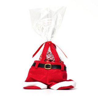 santa pants with milk chocolates and toffee by candyhouse