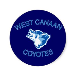 West Canaan Coyotes Stickers