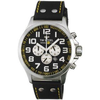 TW Steel Men's TW673 RF1 Team Pilot Black Dial Watch TW Steel Watches