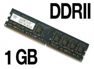 Nanya   1GB DIMM DDR2 PC2 5300E (667MHz) 2RX8   NT1GT72U8PA1BY 3C Computers & Accessories