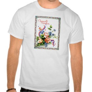 Best / Farewell Wishes Rose Bouquet T shirt