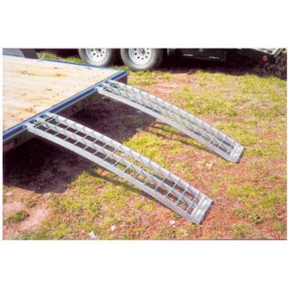 Five Star Non-Folding Aluminum Ramp Set — 60in.L x 12in.W, 5,000-Lb. Capacity  High Capacity Ramps