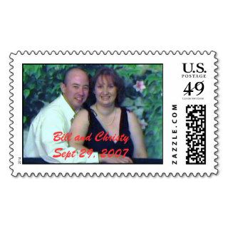 Engagement Photo 6, Bill and ChristySept 29, 2007 Postage Stamp