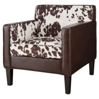 Cooper Upholstered Armchair   Cowhide with Espre