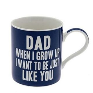 'when i grow up' father's day mug by sleepyheads