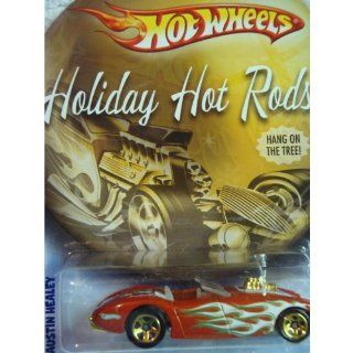 Hot Wheels Holiday Hot Rods Series Austin Healey Red With Flames Detailed Diecast 164 Scale Toys & Games