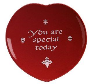 Waechtersbach Small Heart Shaped Bowl, You are Special Today, Red Kitchen & Dining