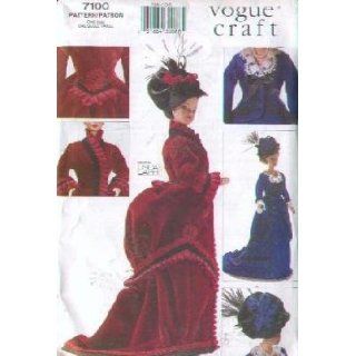 Vogue 7100   Fashion Doll 1800s Historical Clothes (Vogue 7100/7550/685) Linda Carr Books