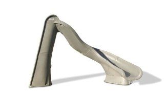 S.R. Smith 688 209 58123 TurboTwister Right Curve Pool Slide, Sandstone  In Ground Pool Water Slides  Patio, Lawn & Garden