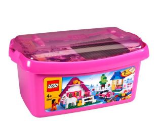 LEGO Bricks and More Large Pink Brick Box (5560)      Toys