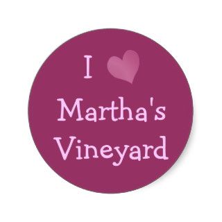 I Love Martha's Vineyard Sticker