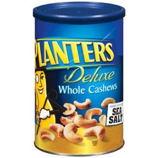 Planters Deluxe Salted Whole Cashews 18.25 oz