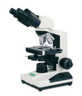 VanGuard 1222CM Brightfield, Phase Contrast Clinical Microscope with Binocular Head, Halogen Illumination, 10X, 20X, 40X, 100X Magnification, 360 Degree Viewing Angle, Achromatic Phase Type