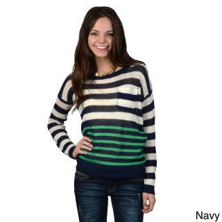 Hailey Jeans Co Hailey Jeans Co. Juniors Long sleeve Striped Sweater Blue Size S (1  3)