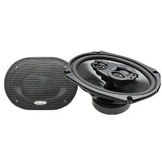 PowerBass S 693 6 x 9 Inches 3 Way Coaxial Speaker Set (pair)  Component Vehicle Speaker Systems 
