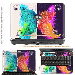 Protective Decal Skin Sticker for MSI GT683R GT683DXR with 15.6 in Screen case cover GT683R 20 Electronics