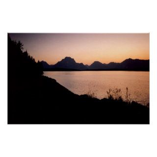 Jackson Lake, Grand Teton National Park, Wyoming Print