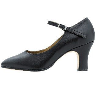 Bloch Chord" Ankle Strap Character Shoe with 2" heel" Shoes
