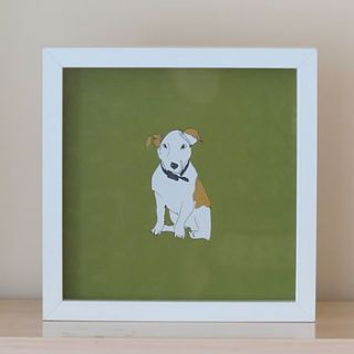 jack russell print by hannah mcgee
