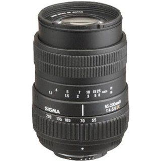 SIGMA LENS 55   200MM Lens for Canon SLR Camera 684 101  Camera Lenses  Camera & Photo