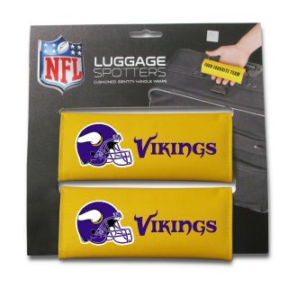 Nfl Minnesota Vikings Original Patented Luggage Spotter (set Of 2)
