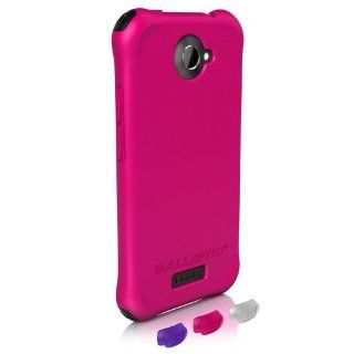 Ballistic LS0917 M695 LS Smooth for HTC One X   1 Pack   Retail Packaging   Hot Pink Cell Phones & Accessories