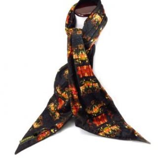 Scarf 'french touch' "Cabaret"black multicoloured. Item Type Keyword Cold Weather Gloves