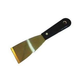 Westward 13A688 Putty Knife, Stiff, Full Tang, Brass, PP, 2In Putty Knives
