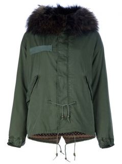 Mr & Mrs Furs Fur Collar Parka