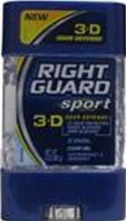 Right Guard Sport Clear Stick Anti Perspirant Clear 3 oz. (Pack of 3) Health & Personal Care