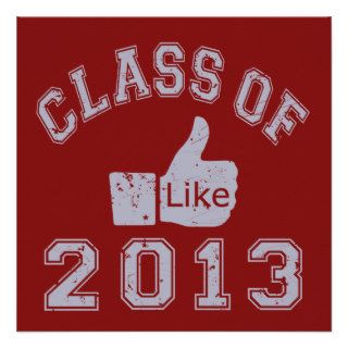 Class Of 2013 Thumbs Up Personalized Announcements