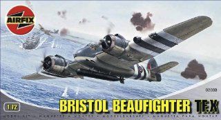Airfix A02003 172 Scale Bristol Beaufighter Military Aircraft Classic Kit Series 2 Toys & Games