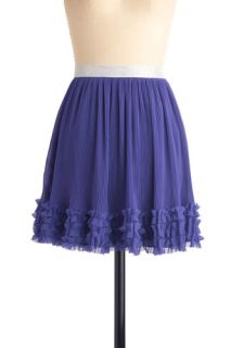 On an Escarole Skirt in Purple  Mod Retro Vintage Skirts