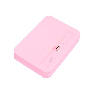 Sophia Global Pink Desktop Charging Dock Cradle Compatible With Iphone 5, 5s, 5c, Ipod Touch