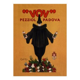 Vov Pezziol Padova ~ Leonetto Cappiello Italy 1922 Print