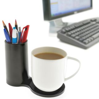 Jot Desk Coaster   Black      Homeware