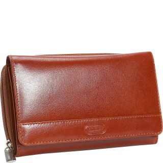 Leatherbay Womens Elegant Shopping Wallet